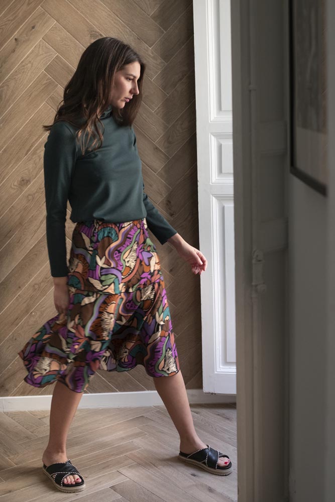FALDA BEATLE MULTICOLOR
