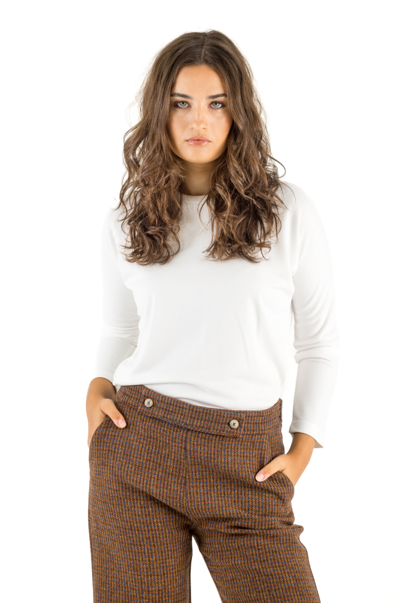 PANTALON PATA DE GALLO