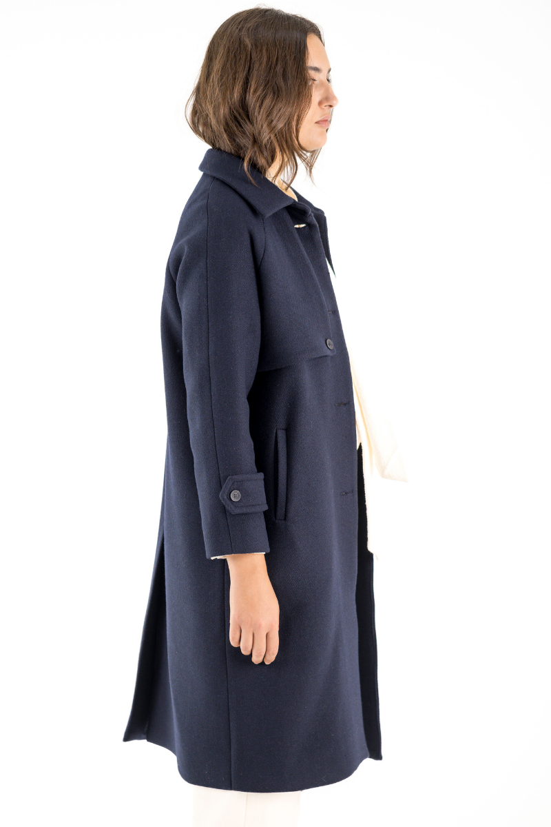 TRENCH MORGANTINI AZUL