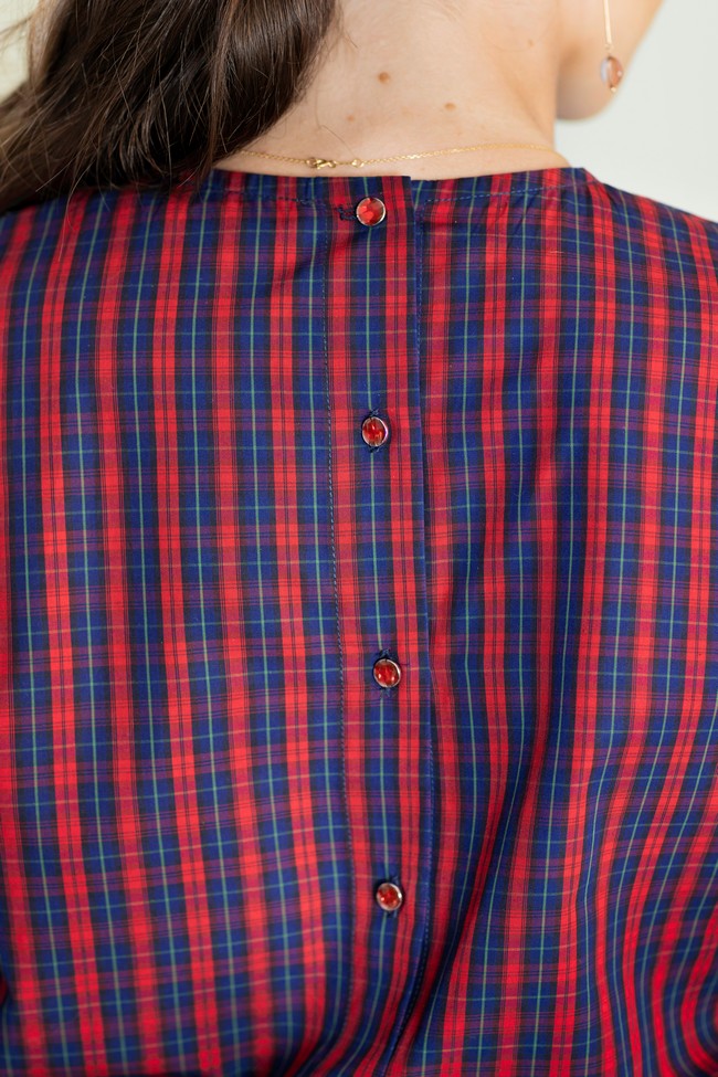 RED GOLDEN SCOTTISH SHIRT