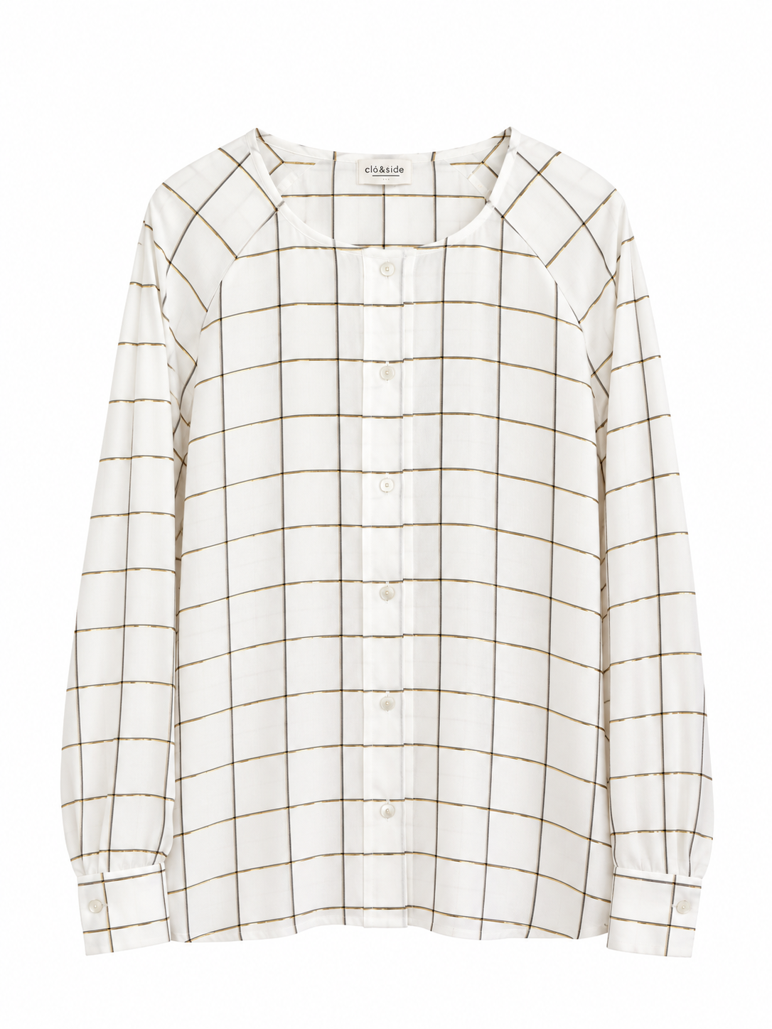 CAMISA TAPETA CUADROS LUREX