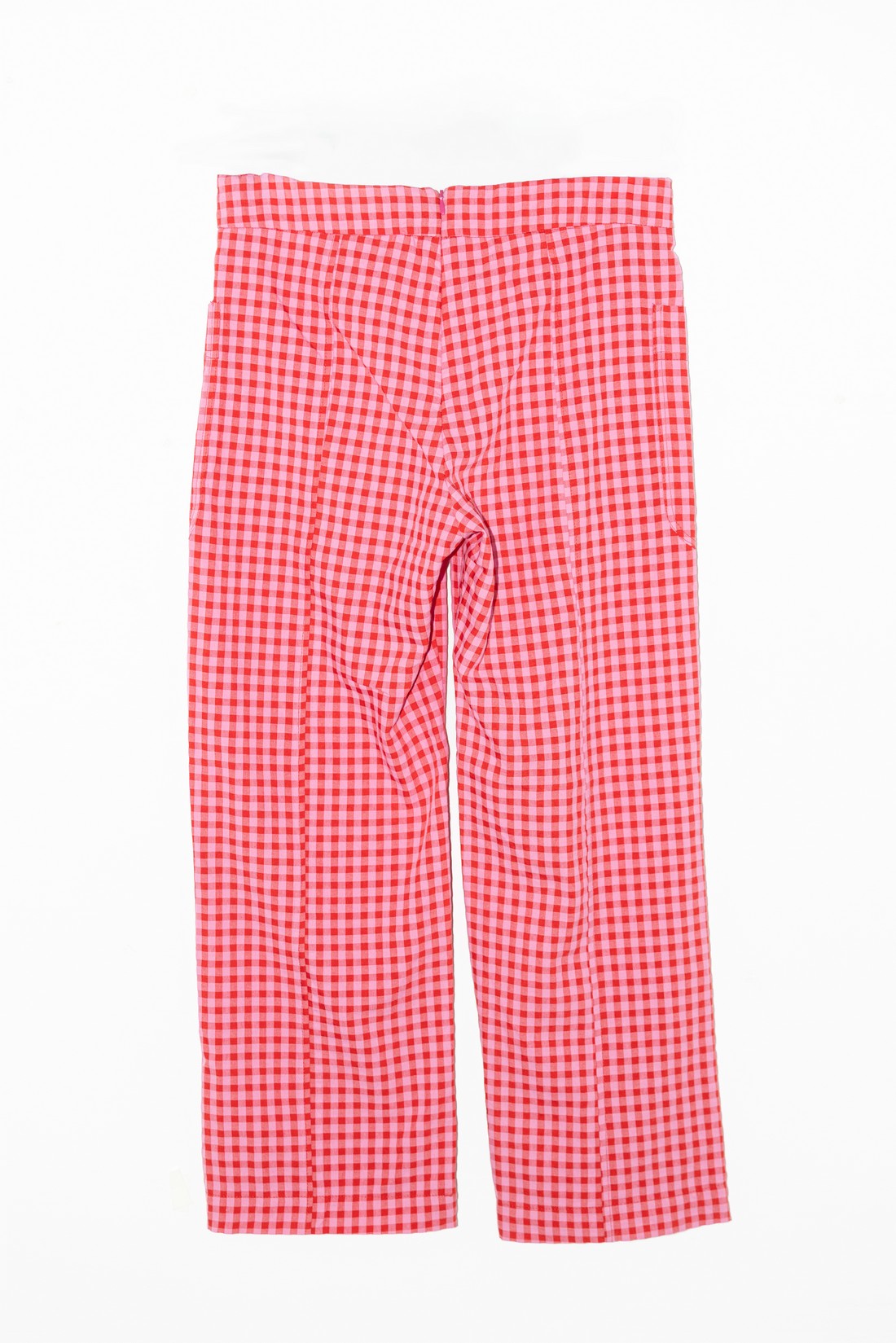 PANTALON VICHY FUCHSIA