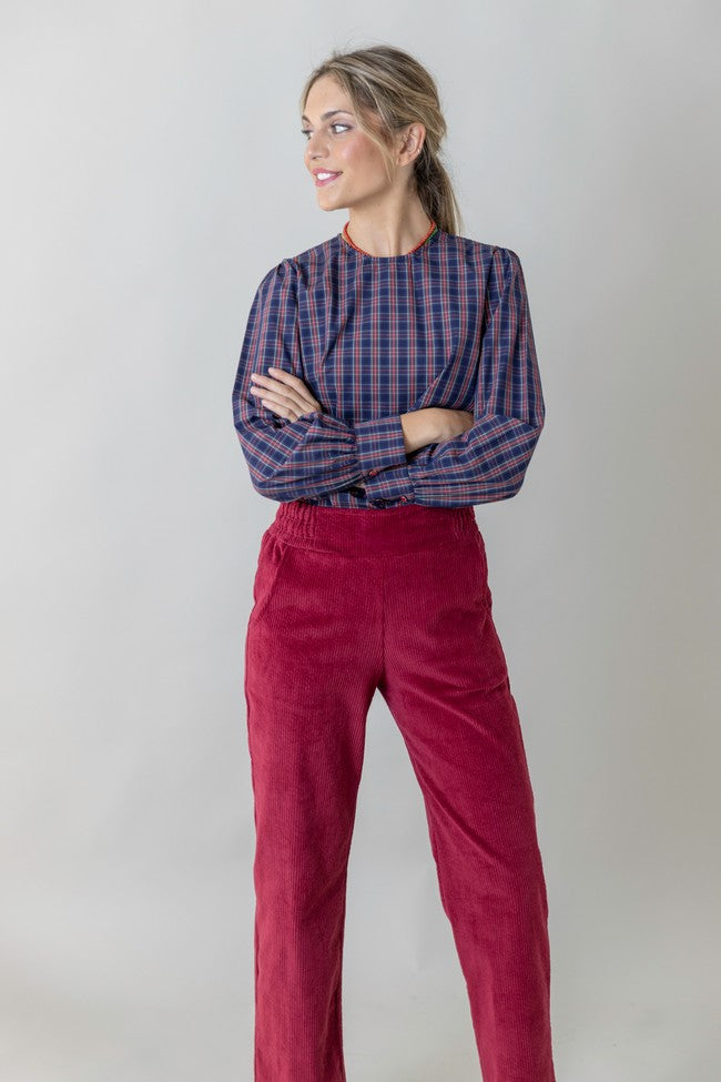 RASPBERRY CORDUROY PANTS