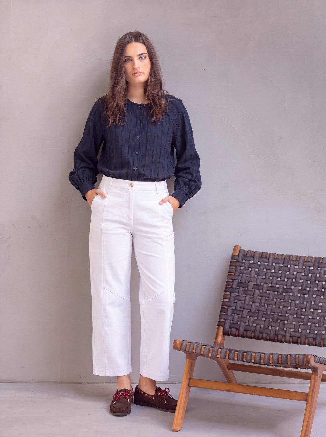 CAMISA TAPETA AZUL