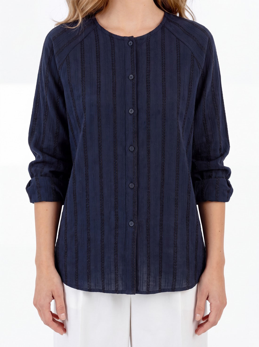 CAMISA TAPETA AZUL