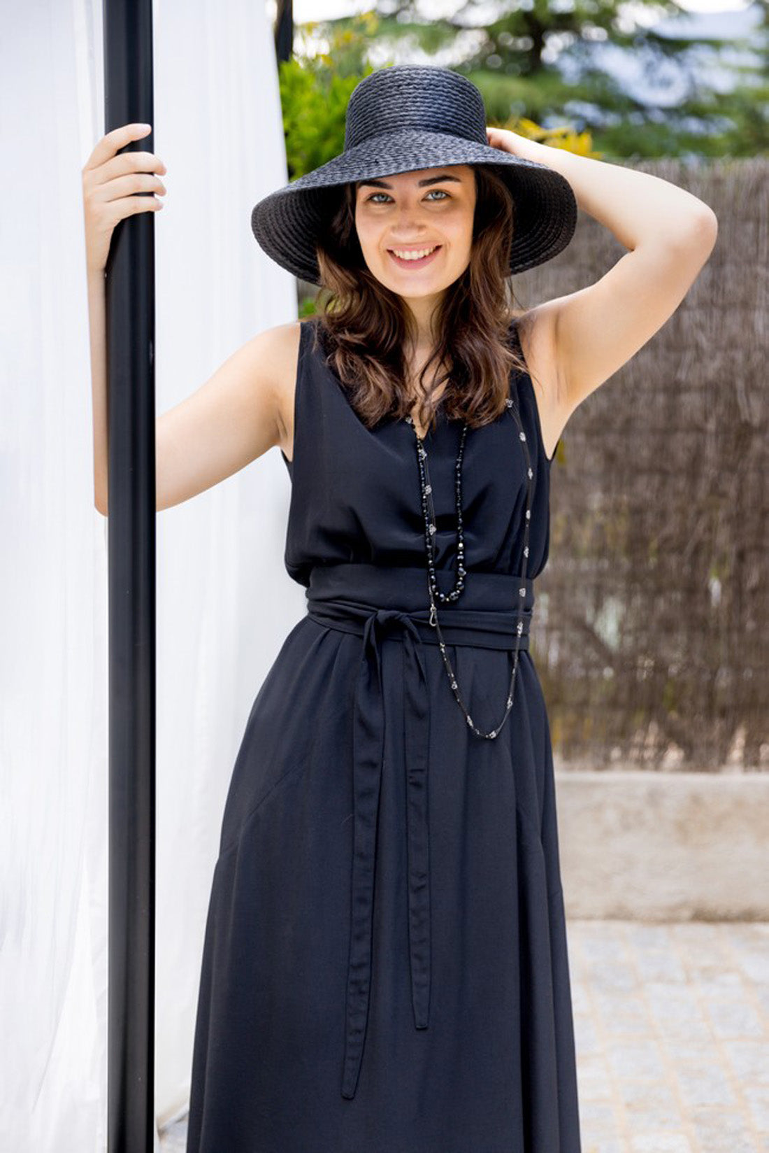 BLACK NILE DRESS