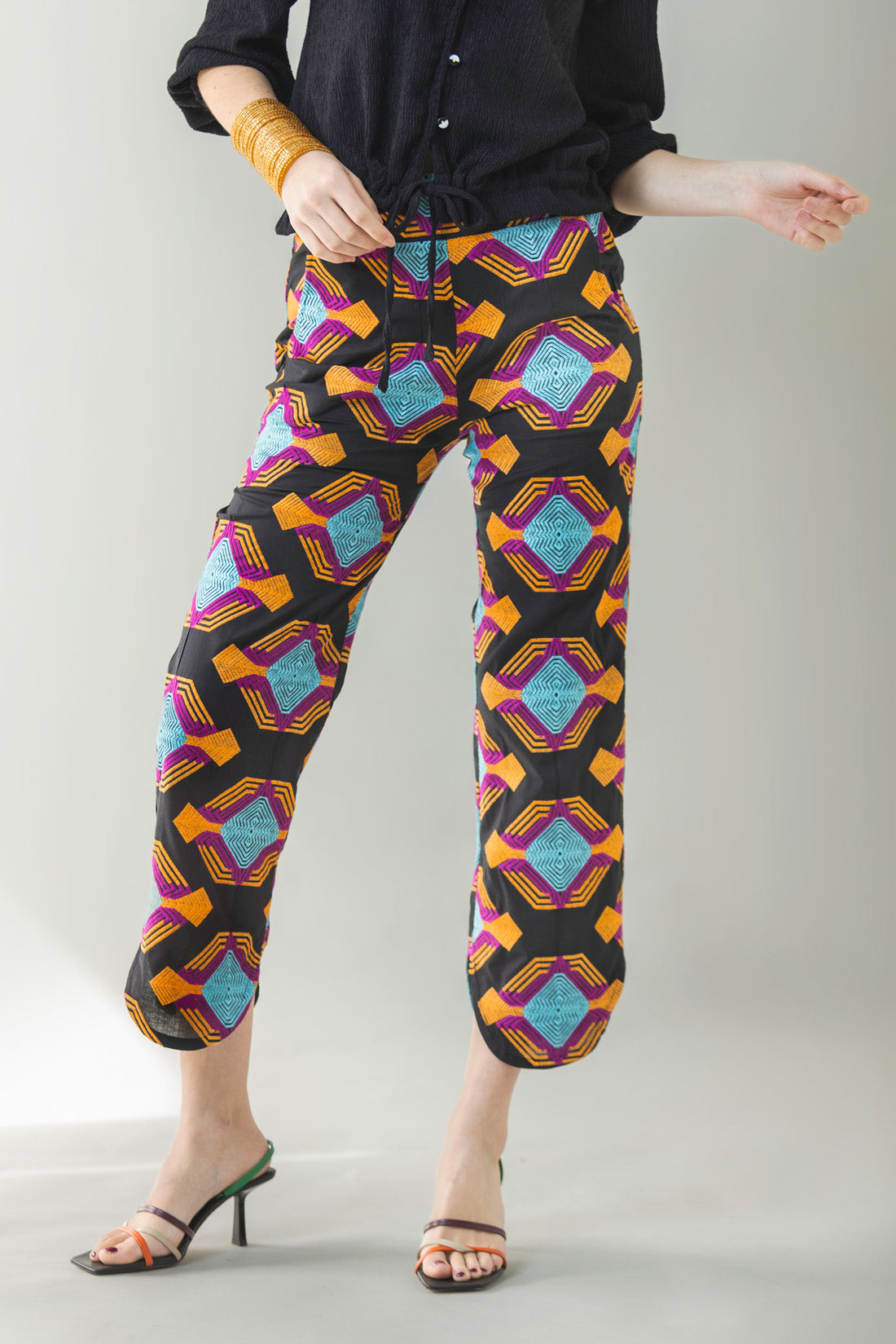 BROCADE BOILER PANTS