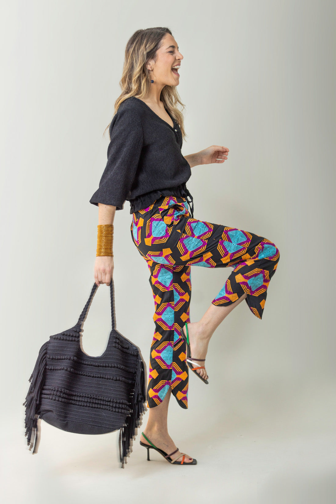 BROCADE BOILER PANTS