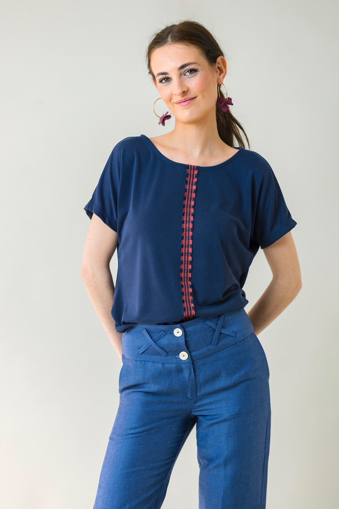 BLUE RIBBON TOP