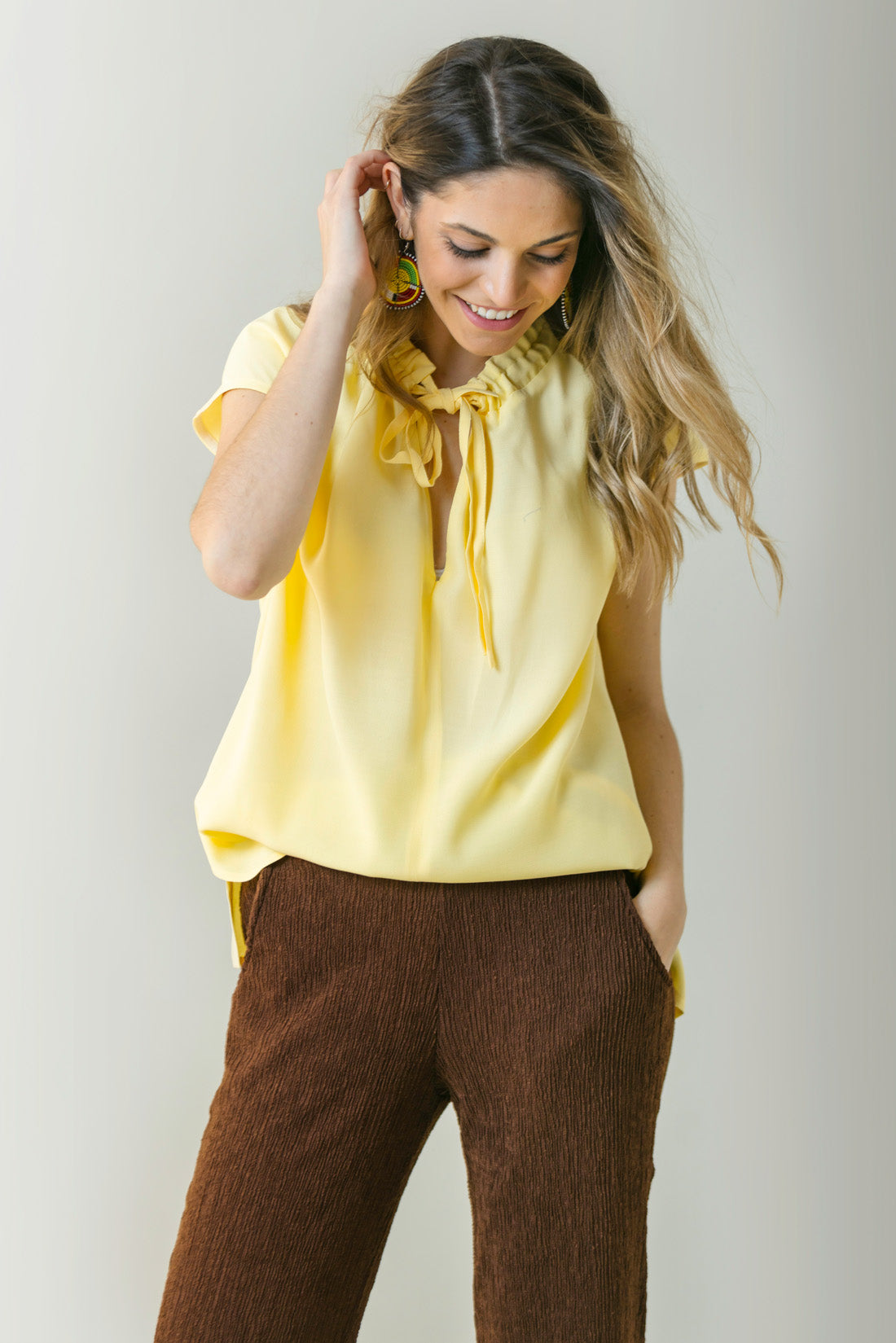HAUT JAUNE DOUX