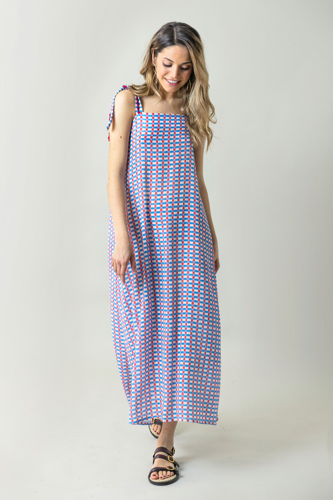 VESTIDO IBIZA CUADRITO VICHY