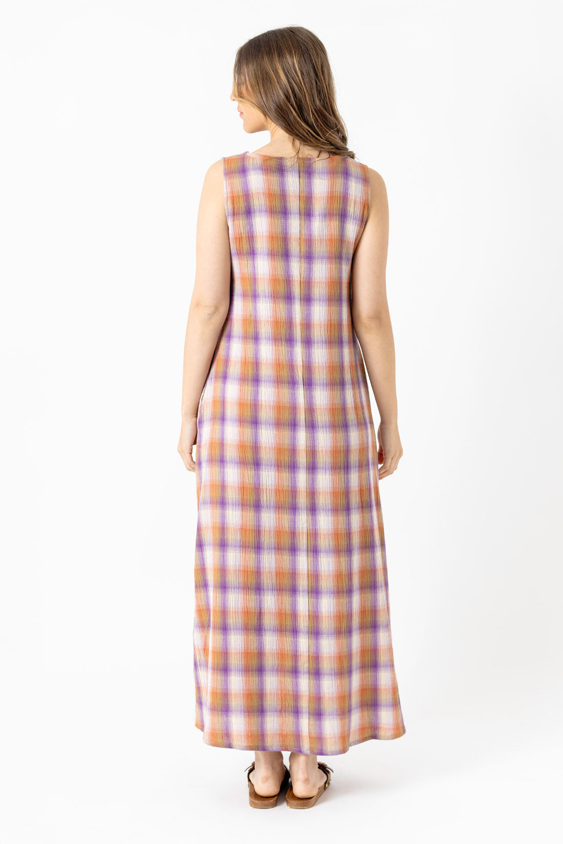 VESTIDO MARINA CUADROS