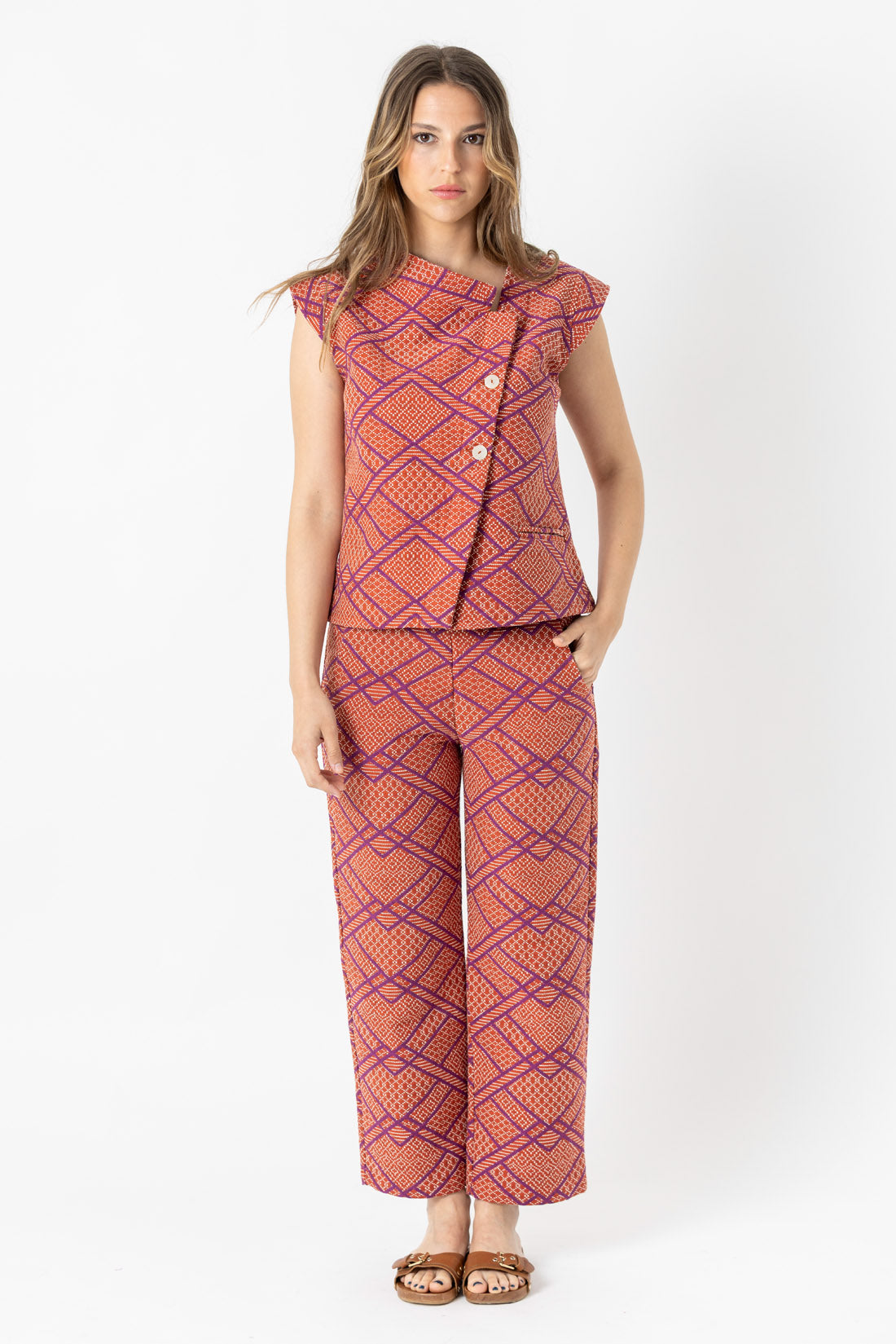 PANTALON BROCADO CALDERA