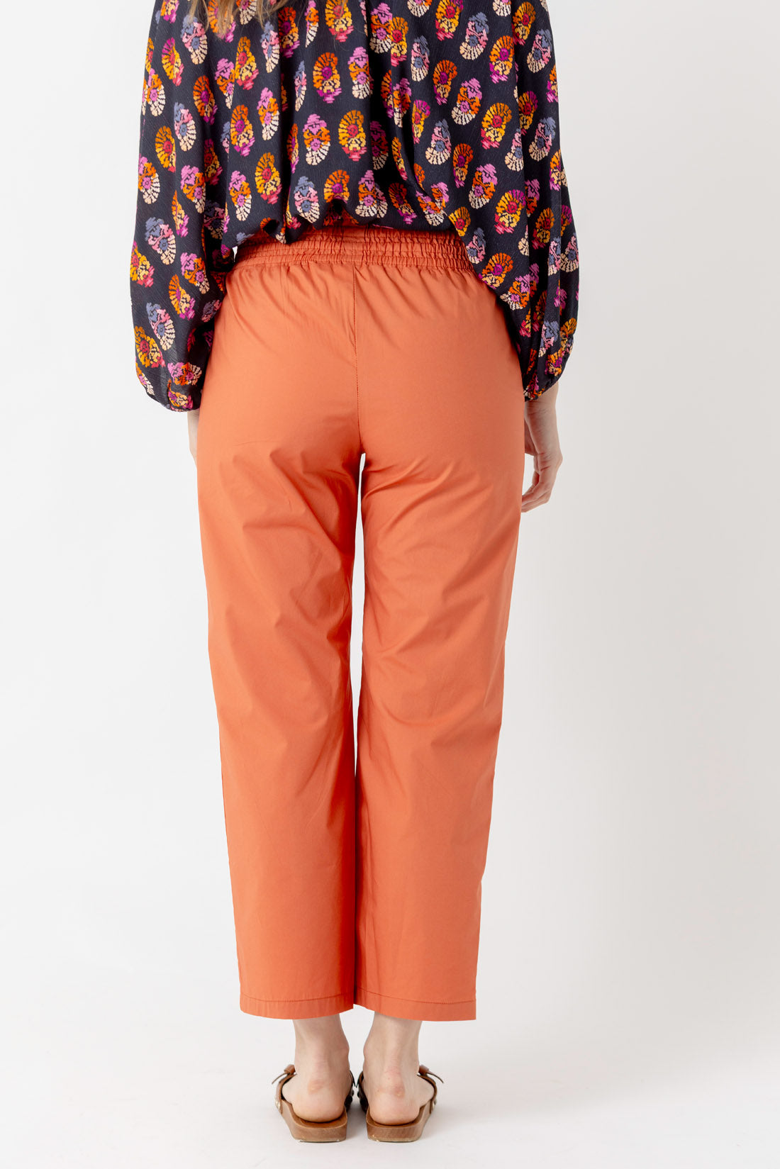 PANTALON POPELIN CALABAZA