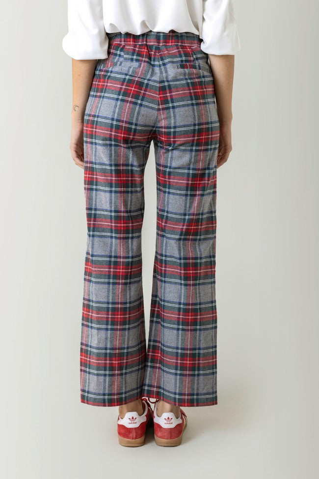 PANTALON PALAZO ESCOCES