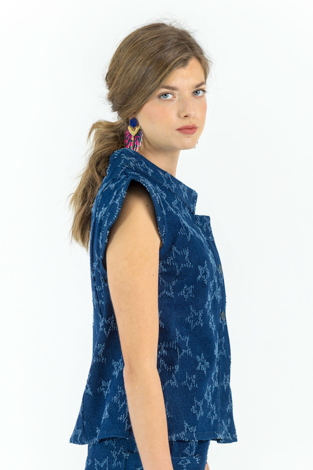 CHALECO ESTRELLAS VAQUERO