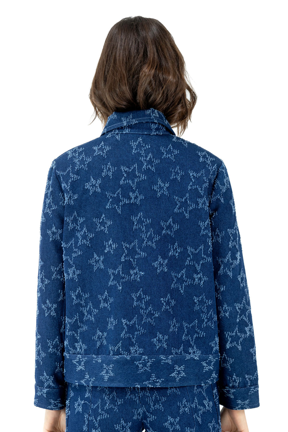 CHAQUETA BIKER ESTRELLAS