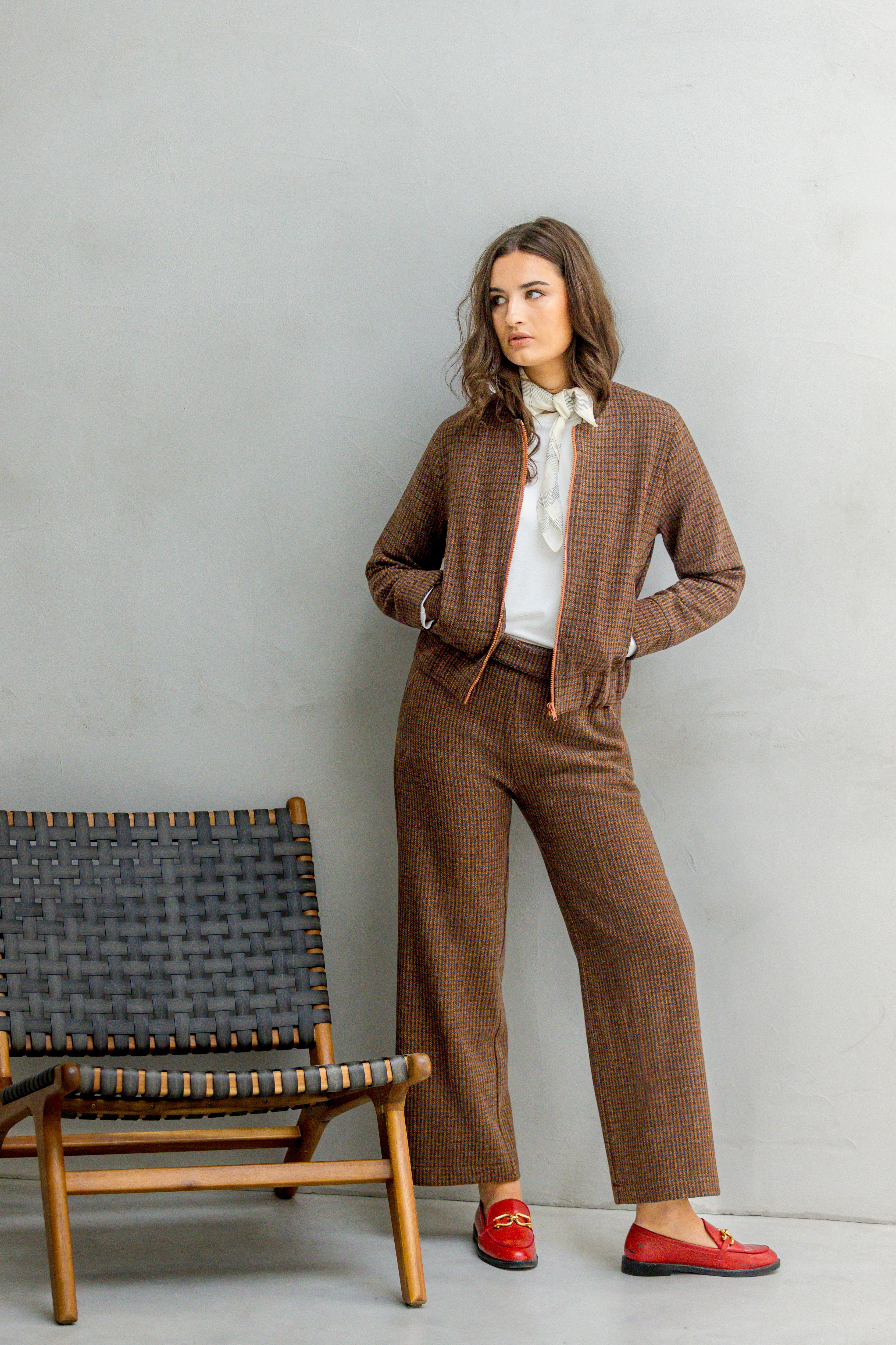 PANTALON PATA DE GALLO