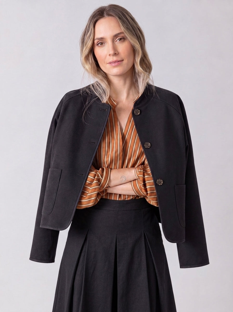 CHAQUETA NIPON NEGRA