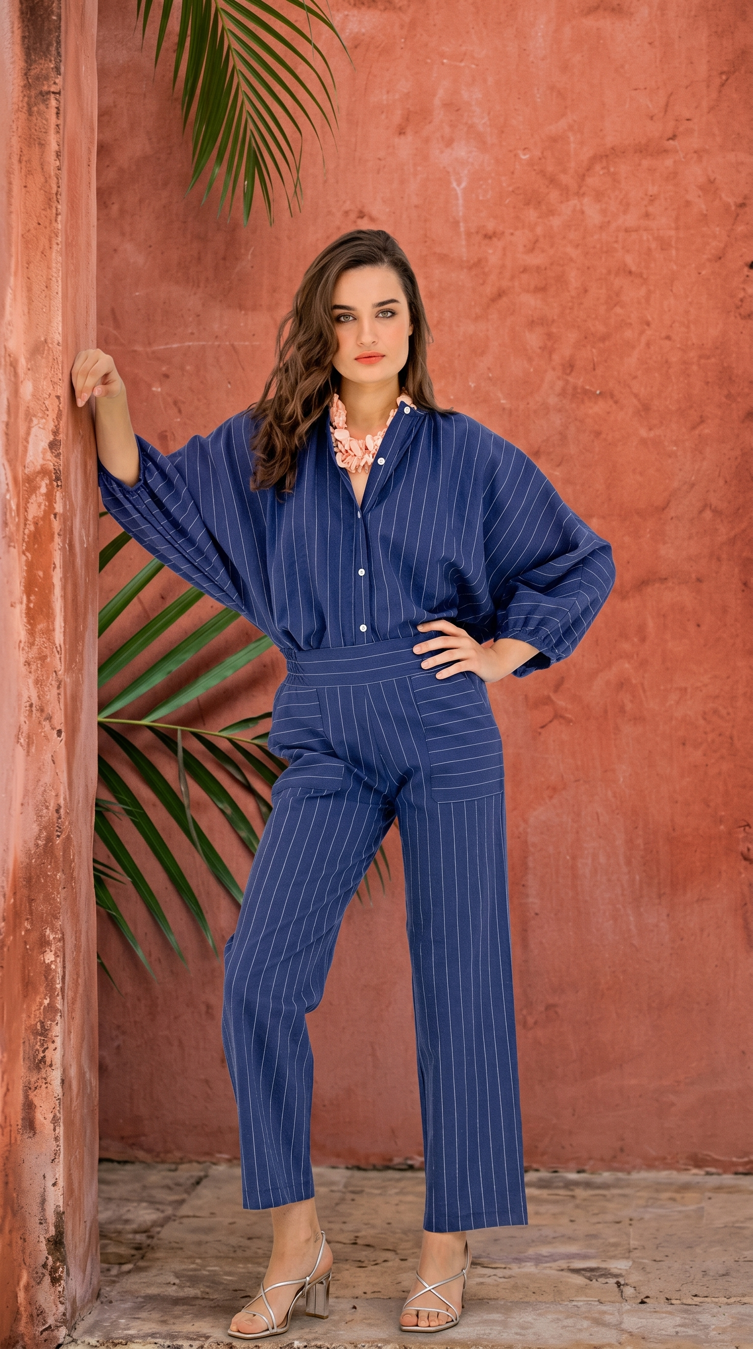 PANTALON PUNZOA AZULON